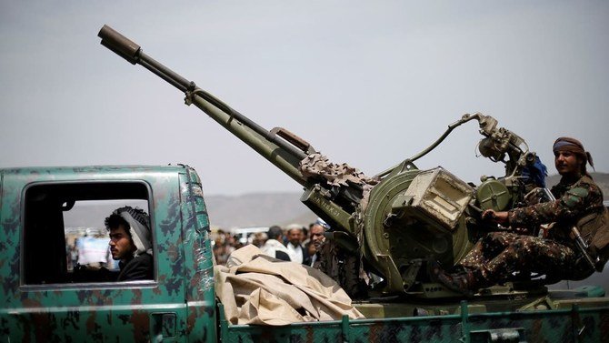 The Iran-backed Houthi militia launched an offensive to capture Marib from the internationally recognized government in Yemen in February. (File/Reuters)