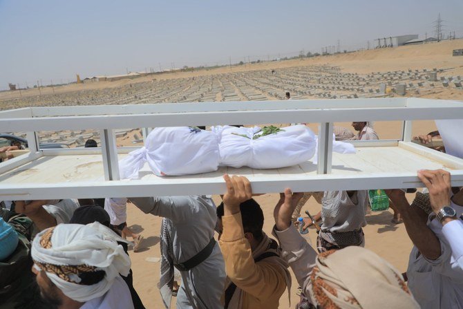 Houthi attack on Marib comes hours after the funeral procession for five-year-old Lian and her father, who were killed in a Houthi missile strike on Saturday.