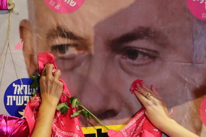 Prime Minister Benjamin Netanyahu is battling a clutch of corruption charges in an ongoing trial he dismisses as a conspiracy. (Reuters)