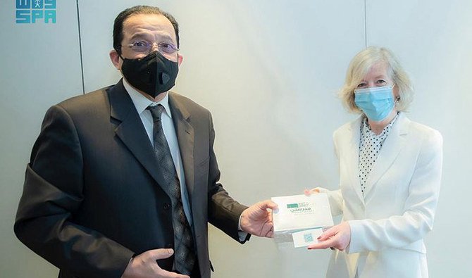 Saudi Education Minister Dr. Hamad bin Mohammed Al-Asheikh held a meeting with UNESCO’s top official Stefania Giannini in Italy on Tuesday. (SPA)