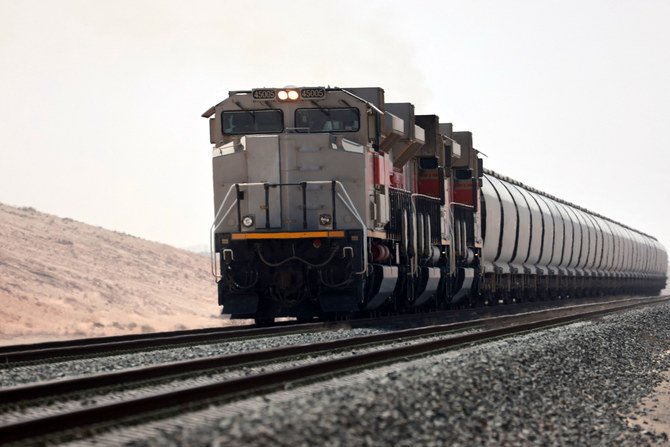 The rail network will eventually also link with neighboring Saudi Arabia. (AFP/Giuseppe Cacace)