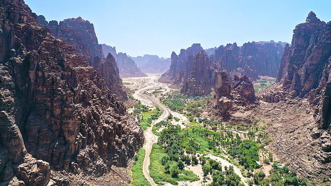 Tourists who are longing for outings but have to forgo foreign trips due to the pandemic are encouraged to explore the diversity of Saudi destinations — from the clear water beaches to rugged mountain tops to bustling cities. (Supplied)