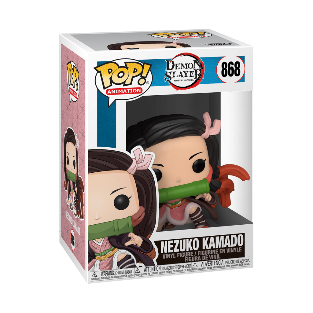 Various collectibles from Funko Pop’s collection of Demon Slayer’s popular manga characters.