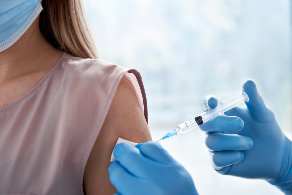 The government plans to start vaccinating those people once certain progress is made over inoculations for residents of Japan, the officials said. (Shutterstock)