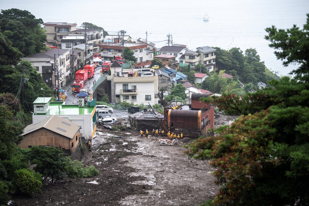The consequences of a disaster during the Games, which start on Friday, would be compounded by the coronavirus pandemic that has already delayed the Games by a year. The deaths of at least 15 people in landslides in southwest Japan earlier this month were a stark reminder of the danger. (AFP)