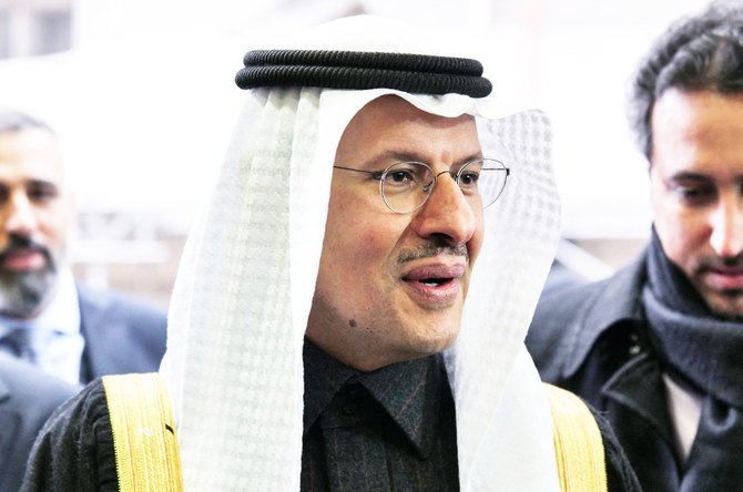 Prince Abdul Aziz bin Salman, the Saudi Energy Minister, is believed to favor a cautious approach as the global market approaches rebalancing after the volatility of last year. (AFP/File)
