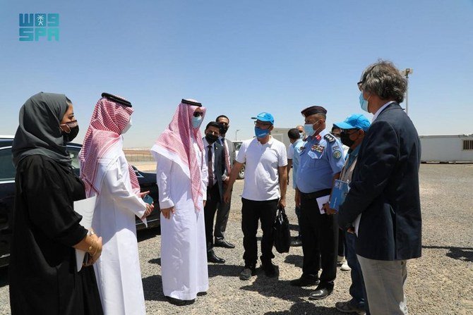 Senior Jordanian officials and UNHCR representatives attended the inauguration ceremony for the project at the Azraq camp. (SPA)