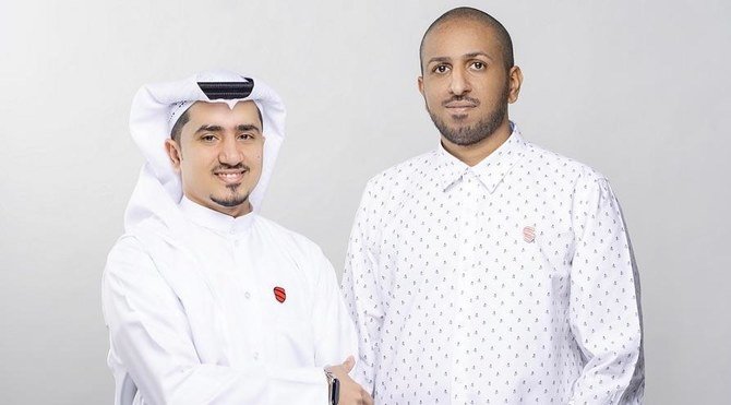 Abdullah Bin Shamlan, and Ameen Mahfouz, co-founders of Riyadh-based automotive services startup Speero. (Supplied)