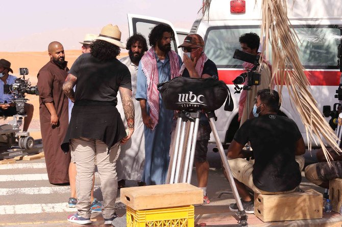 The picturesque landscape of AlUla has seen it grow into an exotic filming destination, with Film AlUla providing an ecosystem of skilled professionals for both domestic productions, and international film projects. (Supplied)