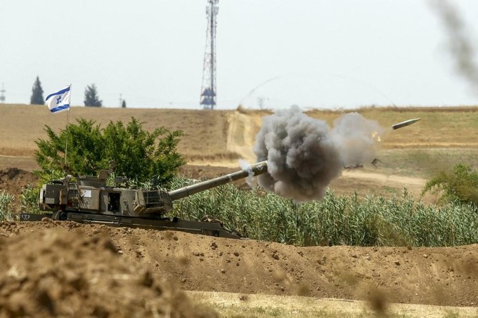 Israel struck Lebanon with artillery fire in response to earlier rocket attacks, the Israeli army said. (AFP file photo)