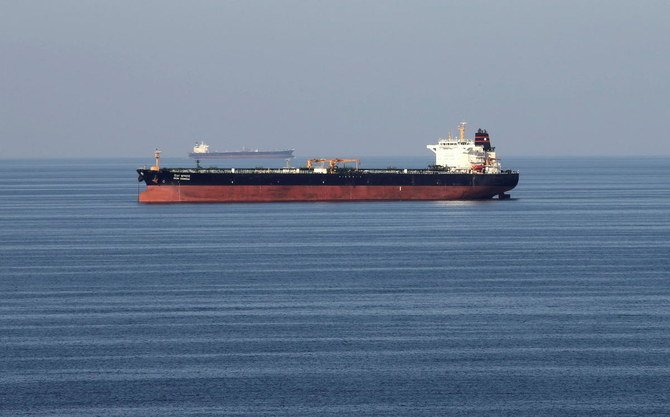 Oil tankers pass through the Strait of Hormuz, December 21, 2018. (Reuters)