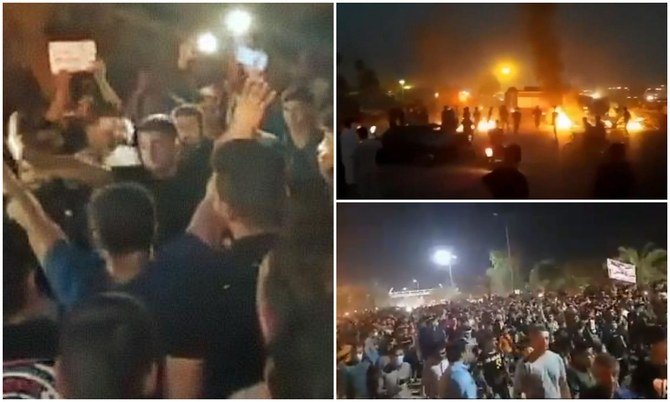 Protesters, rights groups and activists say the water demand by Ahwazi Arabs is part of wider discontent over historic and systematic racial discrimination. (Screenshots/Social Media)