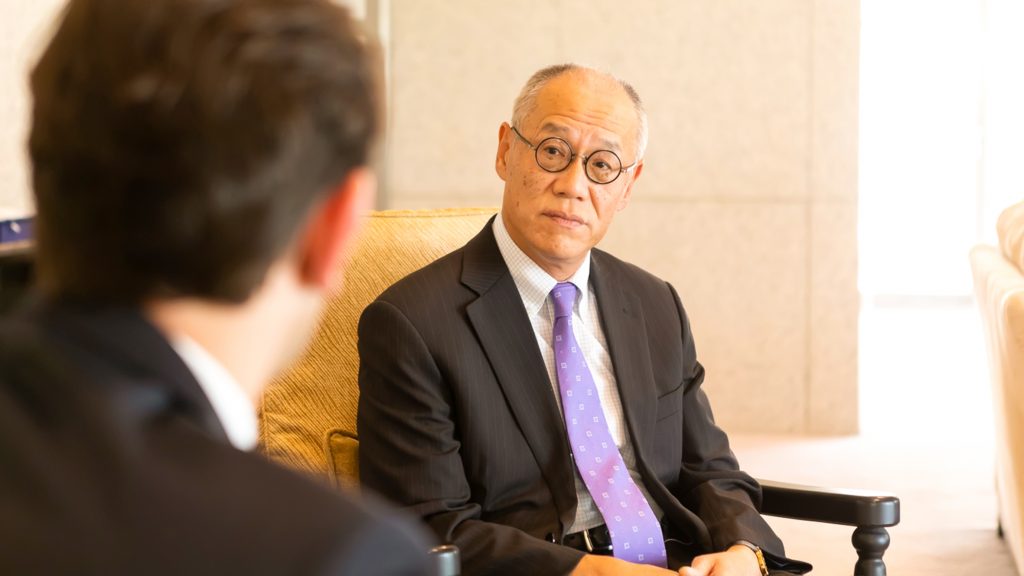 Japan Ambassador to Saudi Arabia Iwai Fumio. 