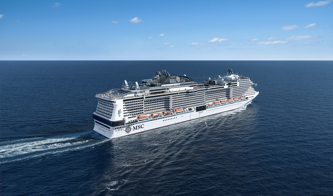 Geneva-headquartered MSC Cruises has announced that one of its ships, the MSC Bellissima, will sail from Jeddah for 21 Red Sea cruises, starting from the end of July until late October.