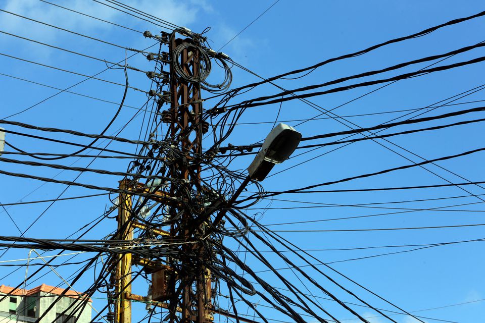 Lebanon struggled with severe electricity shortages after two of the country’s main power plants in Deir Ammar and Zahrani ran out fuel. (File photo/Reuters)