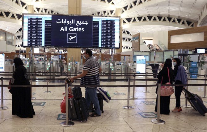 Saudi Arabia lifted travel restrictions on 11 countries in May but has kept the flight ban on others as a precaution against the spread of coronavirus. (AFP)