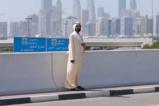Sheikh Mohammed bin Rashid Al-Maktoum launched a national program for coders on Saturday. (File/AFP)