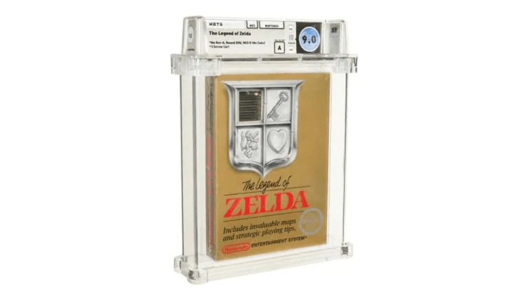 The sold game cartridge became the most expensive game cartridge sold to date.