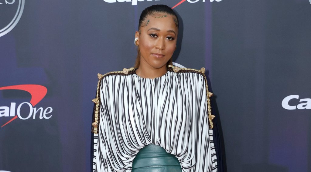Naomi Osaka attends the 2021 ESPY Awards at Rooftop At Pier 17 on July 10, 2021 in New York City. (Michael Loccisano/Getty Images/AFP) 