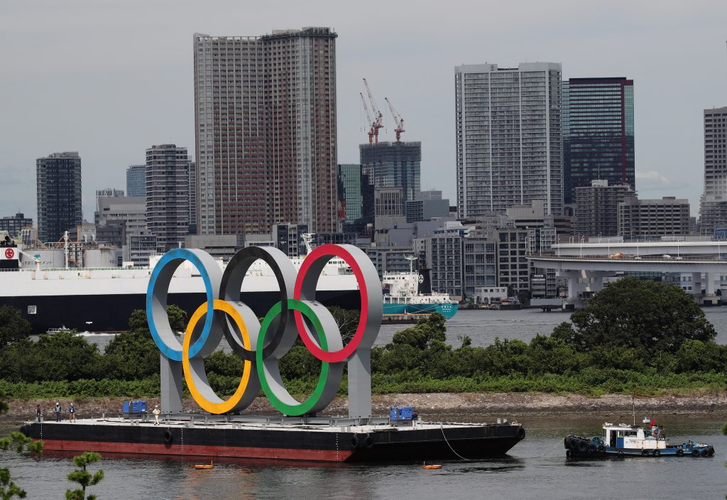 The Tokyo Olympics took place after a one-year delay due to the pandemic while the host city was still under a COVID-19 state of emergency. (AFP)