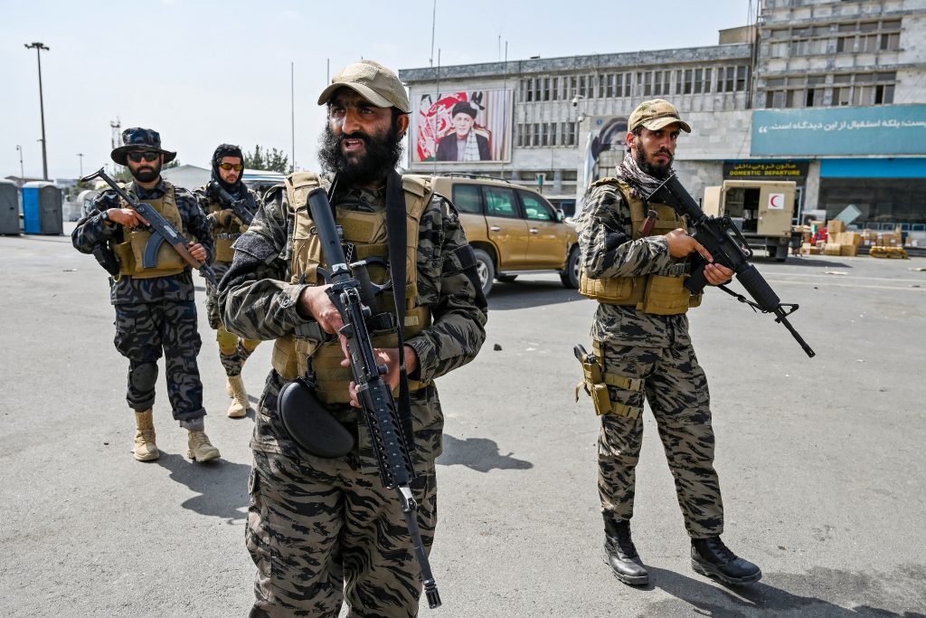 For the evacuation mission, three SDF transport aircraft were sent from Japan. They are on standby in Pakistan after having transported one Japanese national and 14 Afghan people from Afghanistan. (AFP)