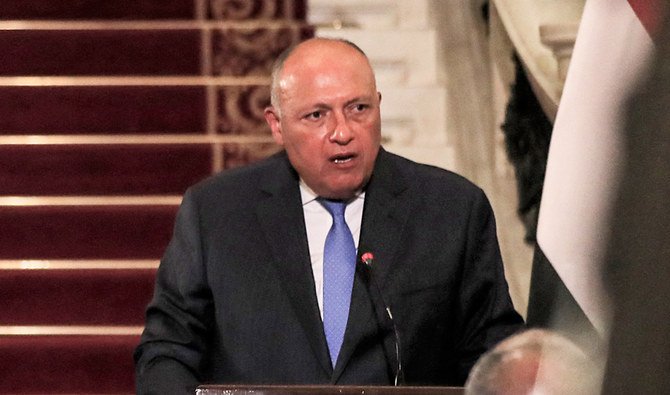 Egypt's Foreign Minister Sameh Shoukri. (AFP)