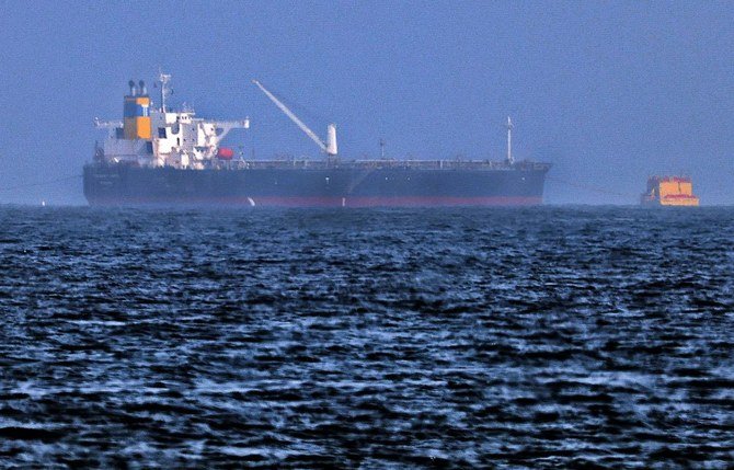 The tanker, owned by Imabari, is being utilized under contract by Zodiac Maritime, an Israeli-founded British shipping company. (AFP)