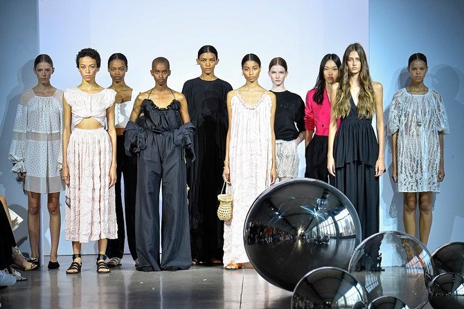 Noon by Noor Ready-to-Wear Spring 2020 show during New York Fashion Week. Getty Images