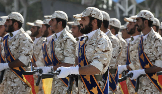 US Treasury Department has imposed sanctions on an alleged oil smuggler and companies it said provide support to the Quds Force of Iran’s Islamic Revolutionary Guard Corps. (AP/File Photo)