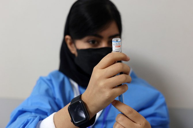 More than 59.51 percent of the country’s population have been inoculated with at least one dose of the COVID-19 vaccine. (REUTERS)