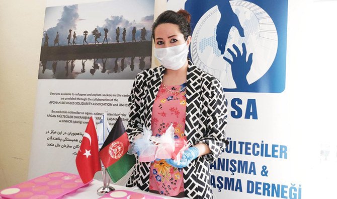 Zakira Hekmat is the president of the Afghan Refugees Solidarity Association in Turkey. (Supplied)