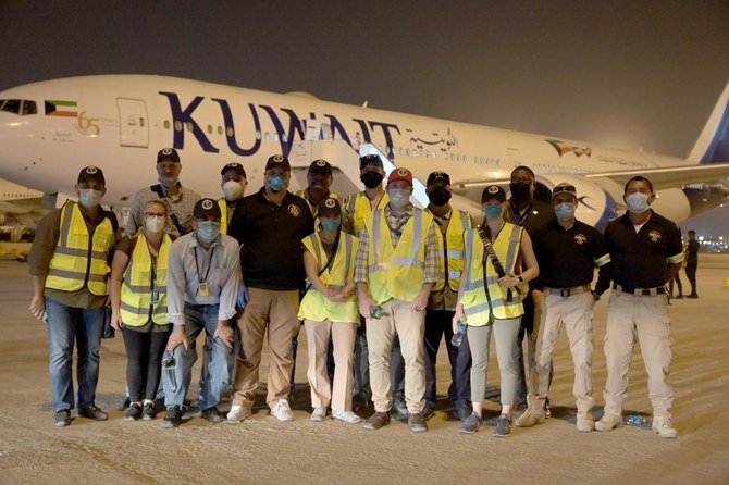 Five flights carrying more than 850 Americans and employees from the US embassy in Kabul have left Kuwait on their way home. (@USAmbKuwait)
