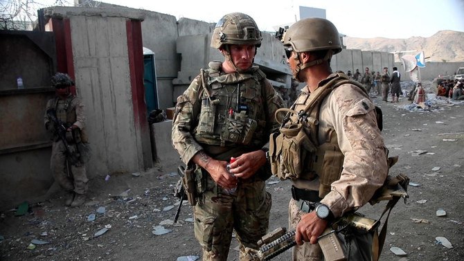 Thousands of soldiers poured back into Afghanistan to help with the evacuation. (File/AFP)