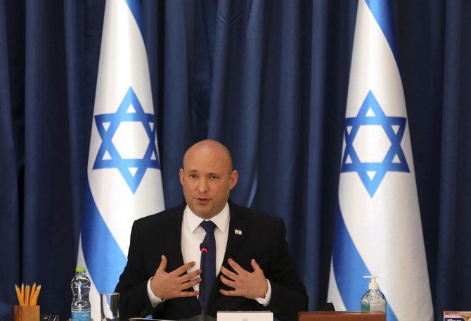 Israeli Prime Minister Naftali Bennett plans to push for a new Iran strategy during his first White House visit. (AP)