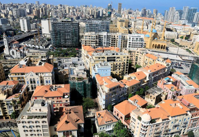 Buildings are seen in Beirut, Lebanon September 26, 2018. (REUTERS)