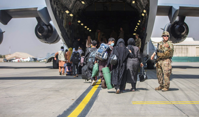 The Taliban sought to assure the thousands of Afghans massing outside Kabul airport that they had nothing to fear and should go home. (AFP/ US Marine Corps)