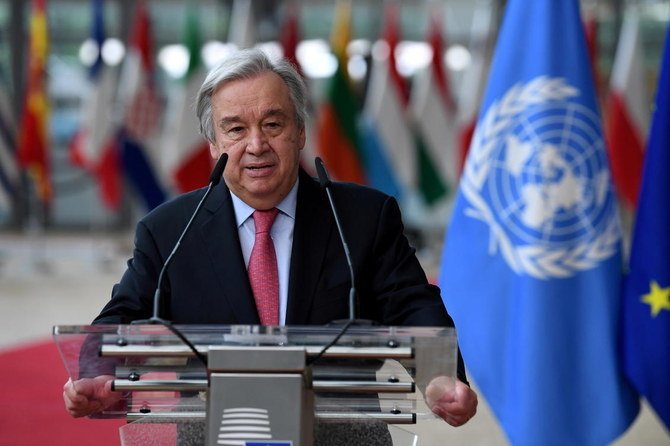 UN Secretary-General Antonio Guterres expressed deep concerns about deteriorating socio-economic situation in Lebanon and called on all 