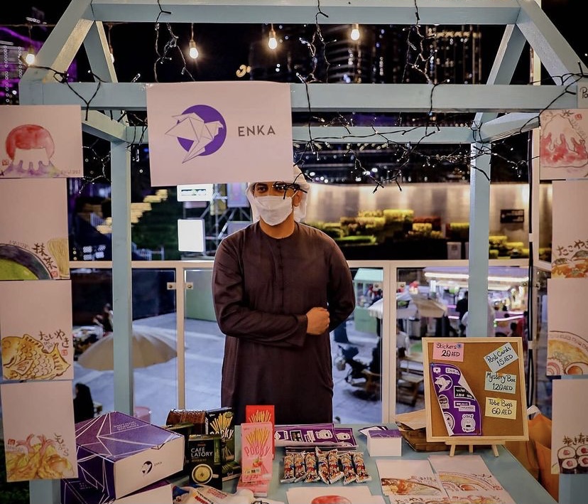 The organization is comprised of seventeen members including both Japanese and Arab participants who are brought together to fulfil the organization’s vision. (Instagram/ Enka)