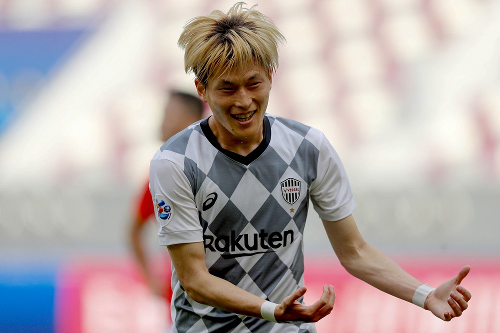 Furuhashi became the latest Japan international to join Celtic when he arrived in Glasgow from Vissel Kobe in July. (AFP/file)