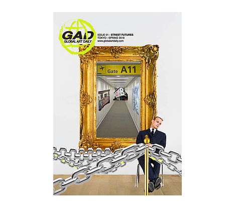 Front page of the first issue of GAD Magazine titled 