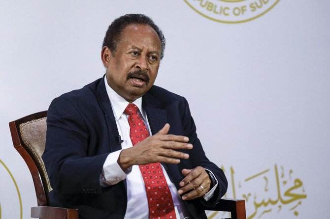 Sudan Prime Minister Abdalla Hamdok. (File/AFP)