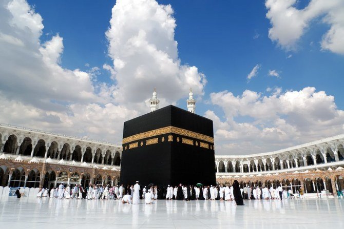 The Kaaba is a building at the center of Islam's most important mosque, the Grand Mosque in Makkah, Saudi Arabia. It is the most sacred site in Islam. (File/Internet)