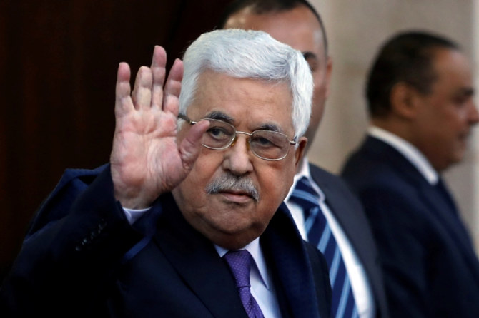 Palestinian President Mahmoud Abbas. (Reuters)