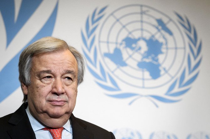 United Nations (UN) Secretary General Antonio Guterres. (AFP file photo)