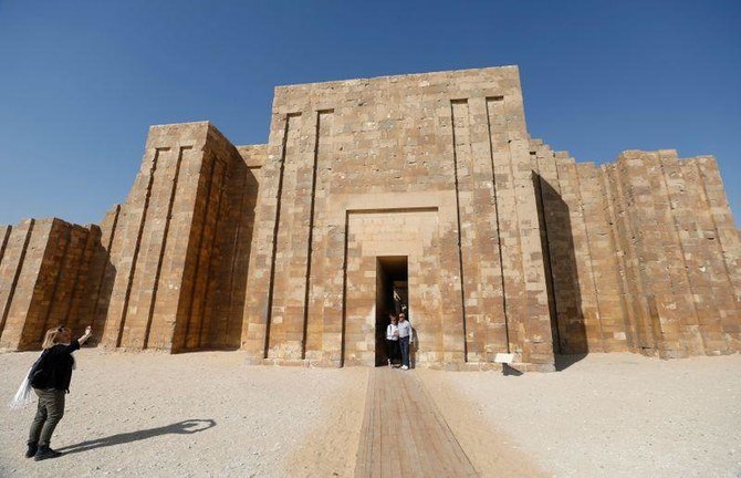 Saqqara, entrace to the funerary complex of Djoser. (File: Reuters)