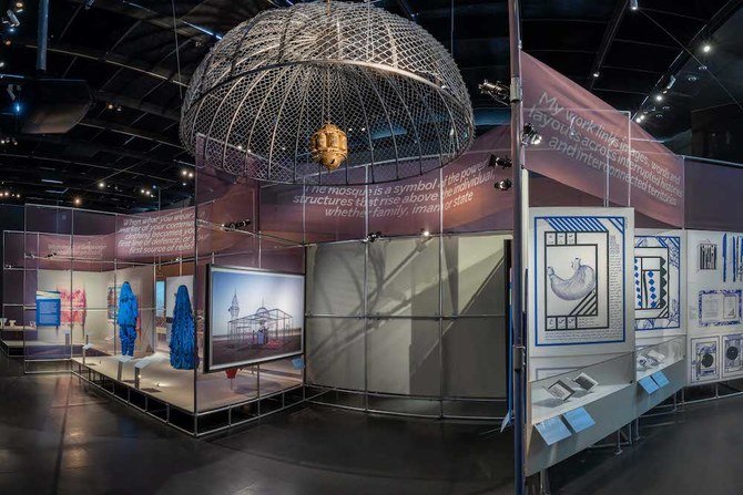 Gharem, who was recognized for his architectural installation “Paradise Has Many Gates,” was awarded the £25,000 ($34,580) Art Jameel prize. (Supplied)