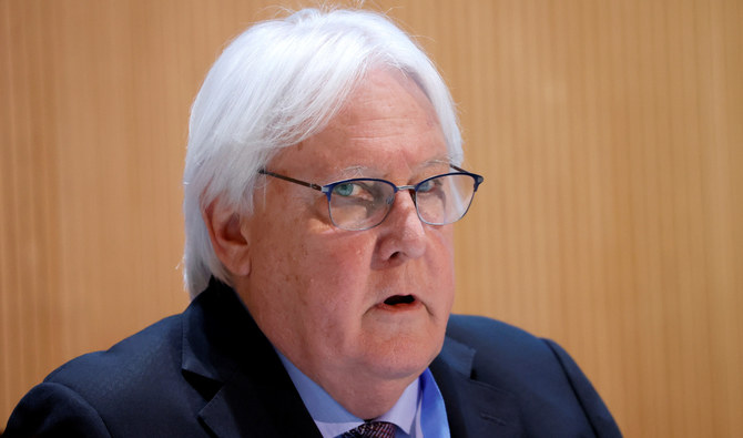 UN Under-Secretary-General for Humanitarian Affairs (OCHA) Martin Griffiths. (Reuters)