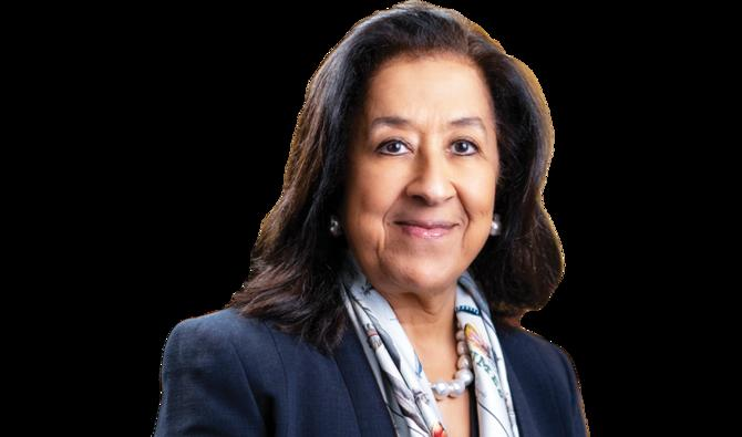 Lubna Olayan has been the chairwoman of SABB since 2019.
