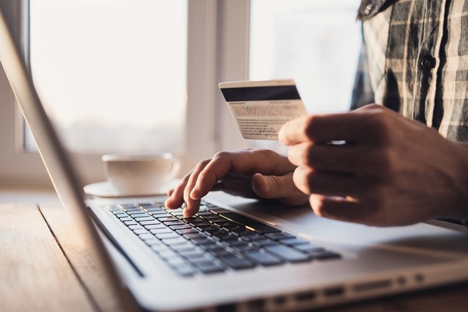 Around 24 percent of surveyed consumers have used a “buy now, pay later” option this year – higher than the 23 percent across the UK and Europe. (File/Shutterstock)saudi