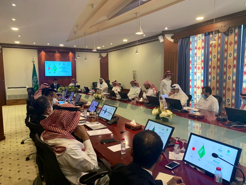 Both parties discussed cooperation on future projects concerning water and agriculture. (Embassy of Japan in KSA/ Twitter)